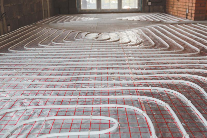 Products For Radiant Flooring Installations in use